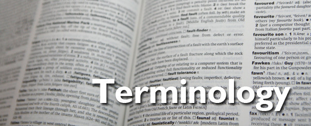 Content terminology